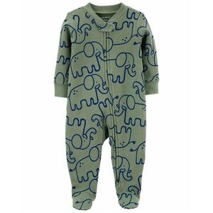 Nwt carter’s waffle footie elephant pajamas 6-9 months